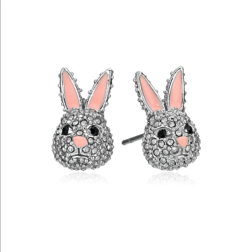 Kate Spade Make Magic Rabbit 🐰 Studs - Picture 3 of 7